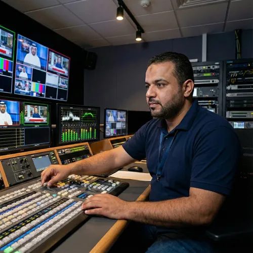 Broadcasting technician