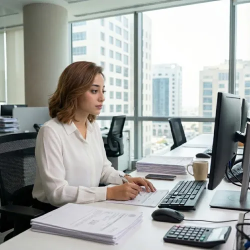 Insurance clerk