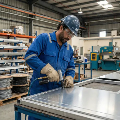 Metal products assembler
