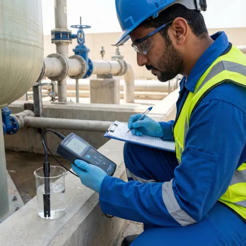 Water treatment plant operator