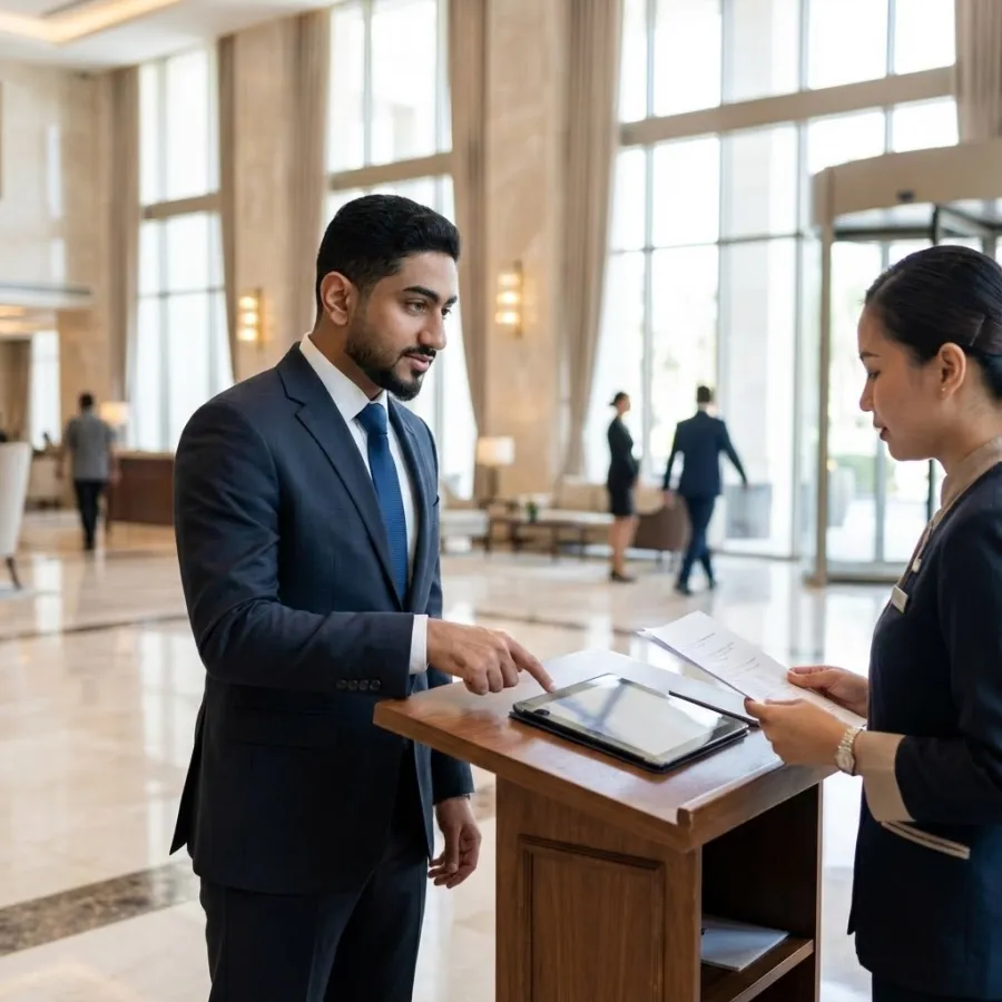 Hotel manager